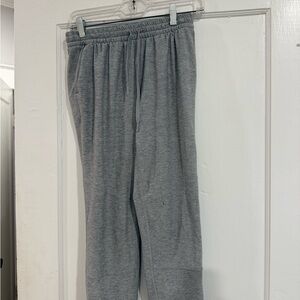 Outdoor Voices Gray CloudKnit Pants with Elastic Waistband